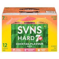 null Alcoholic Malt Beverage Cocktail Flavour Pack (ID required at pick-up) 12x355.0 ml, $0.54/100ml