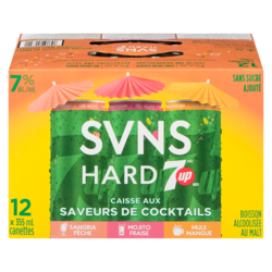 null Boisson alcoolisée au malt caisse aux saveurs de cocktails (Pièce d’identité requise au moment du ramassage) 12x355.0 ml, 0,54 $/100ml