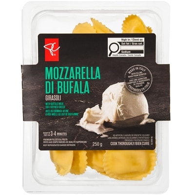 PC Collection noire Girasoli mozzarella di bufala 250 g, 3,60 $/100g
