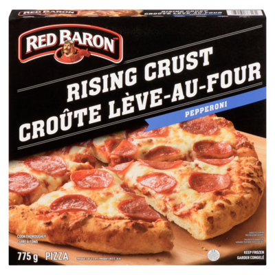 RED BARON Pizza Rising Crust Pepperoni 775 g, $1.16/100g
