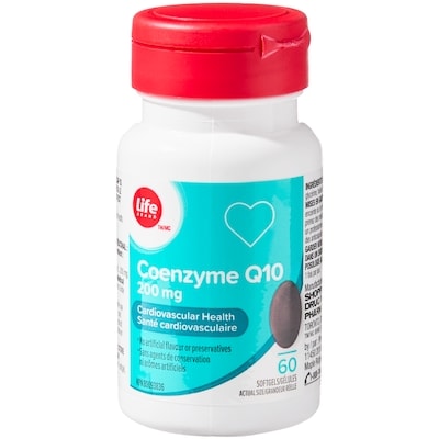 Life Brand Coenzyme Q10 200 mg 60 Softgels 60 ea, $0.22/1ea