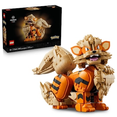 LEGO Pokémon Arcanine Building Set 72160 1 ea, $155.00/1ea