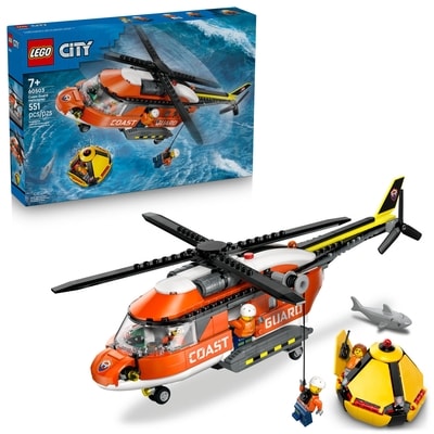 LEGO City Coast Guard Helicopter Toy for Kids 60503 1 ea, $85.00/1ea