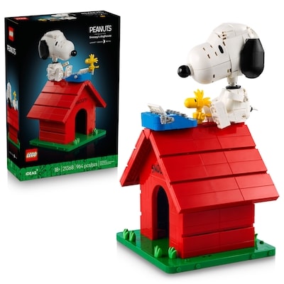 LEGO Ideas Peanuts: Snoopy's Doghouse Building Set - 21368 1 ea, $130.00/1ea