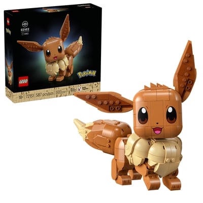 LEGO Pokémon Eevee Building Set 72151 1 ea, $85.00/1ea
