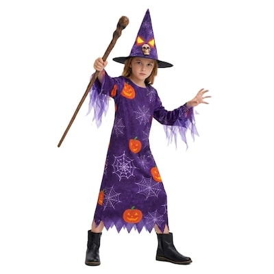 null Costume de sorcière pour enfants - Taille M 1 ea, 25,00 $/1ch