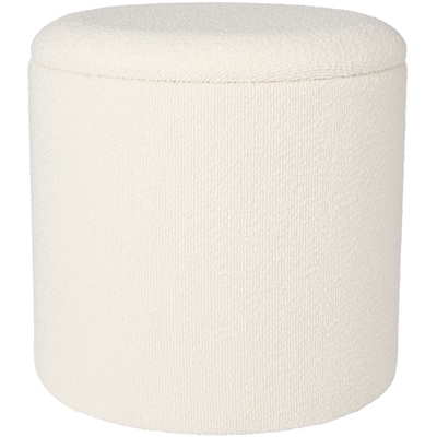Life at Home Round Boucle Ottoman with Storage 1 ea, $60.00/1ea