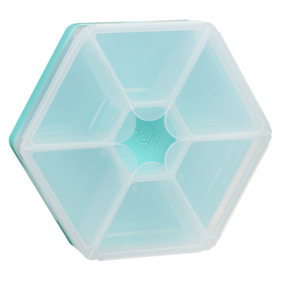 Melii Hexagon Snackle Box 3+ 1 ea, $7.29/1ea