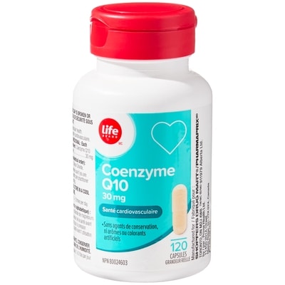 Life Coenzyme Q10 à 30 mg, 120 capsules 120 ea, 0,06 $/1ch