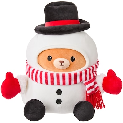 null Peluche d'ours festif – bonhomme de neige 1 ea, 14,00 $/1ch