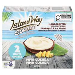 Island Way Sorbet Sorbet Piña Colada 220 ml, $3.63/100ml