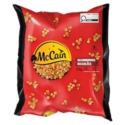McCain Diced Hashbrowns 1.5 kg, $0.43/100g