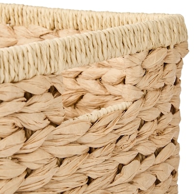 Medium Paper Weaved Rectangular Basket