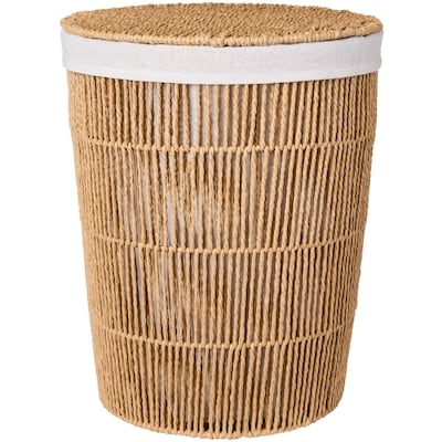 Life at Home Panier de rangement haut avec couvercle – naturel 1 ea, 35,00 $/1ch
