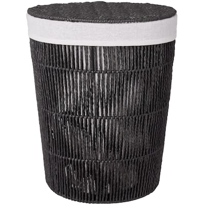 Life at Home Panier de rangement haut avec couvercle – noir 1 ea, 35,00 $/1ch