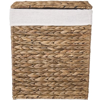 Life at Home Hyacinth Storage Basket with Lid 1 ea, $35.00/1ea