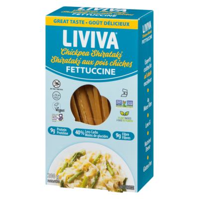 Chickpea Shirataki Fettuccine
