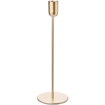 Life at Home Taper Candle Holder 10 in - Gold 1 ea, $10.00/1ea