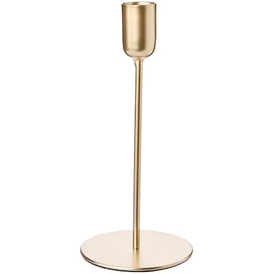 Life at Home Taper Candle Holder 7 in - Gold 1 ea, $8.00/1ea