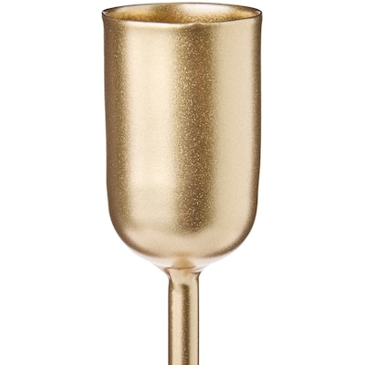 Taper Candle Holder 7 in - Gold