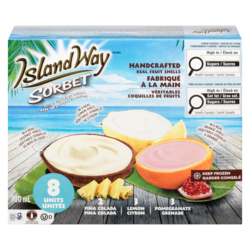 Island Way Sorbet Sorbet 700 ml, $2.86/100ml