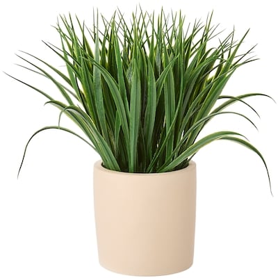 Life at Home Faux Grass Plant with Pot 1 ea, $20.00/1ea