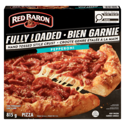 Pizza pepperoni 815 g, 0,67 $/100g