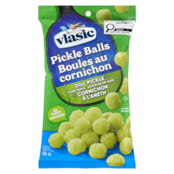Vlasic Soufflés de maïs boules au cornichon saveur cornichon à l'aneth 56 g, 3,57 $/100g