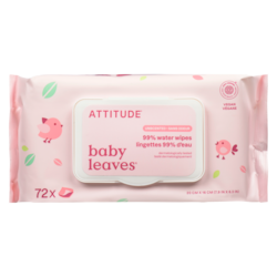 Attitude 99% Water Wipes Unscented 72 ea, $0.14/1ea