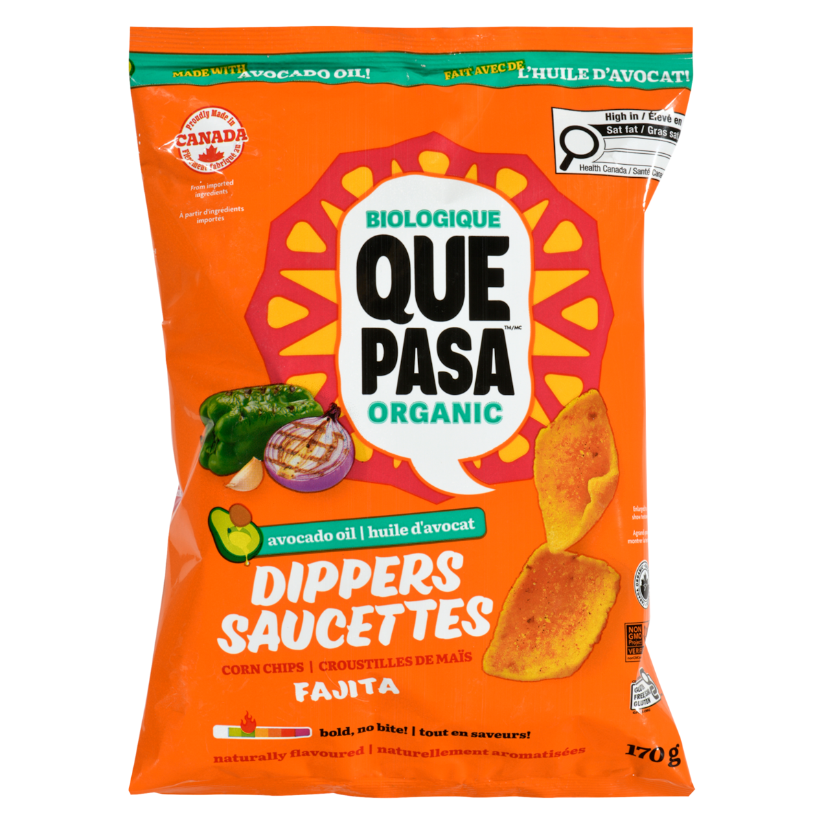 Que Pasa Fajitas Dipp Scoop Chips