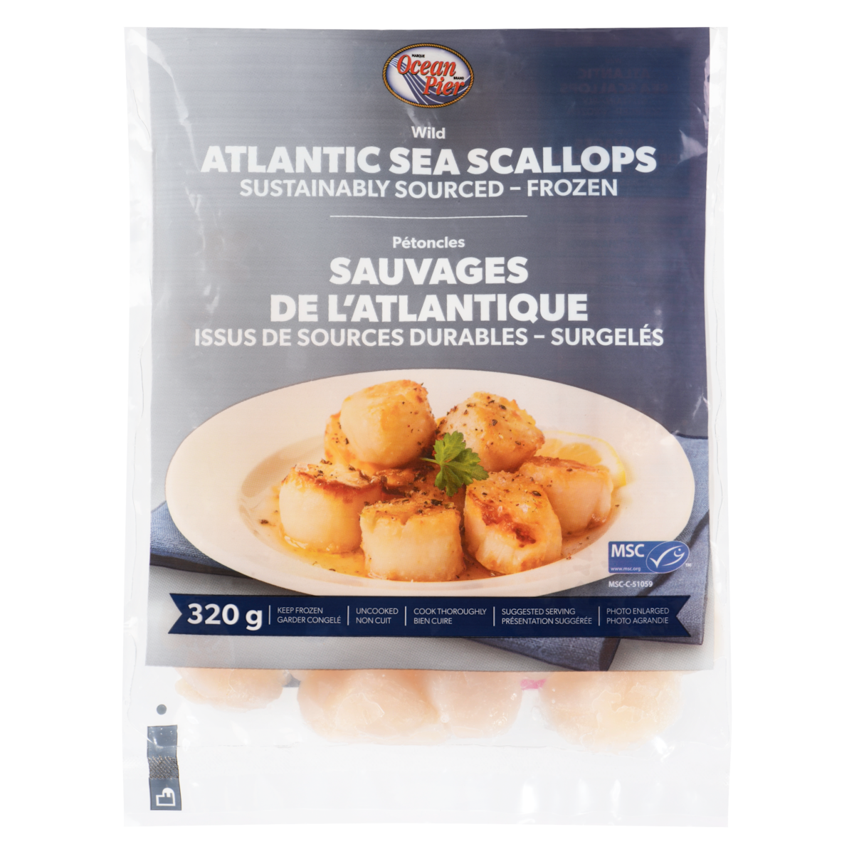 Ocean Pier Wild Atlantic Sea Scallops