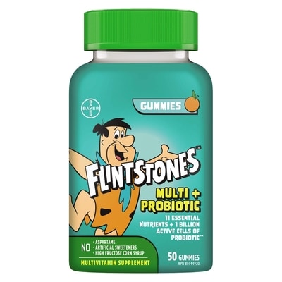 Flintstones Kids Multivitamin + Probiotic Gummies 50 ea, $0.40/1ea