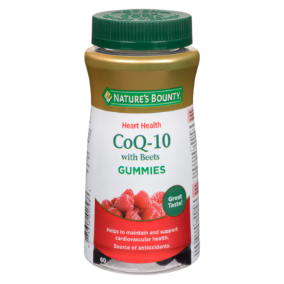 Nature's Bounty Coq-10 With Beets Gummies 60 ea, $0.42/1ea