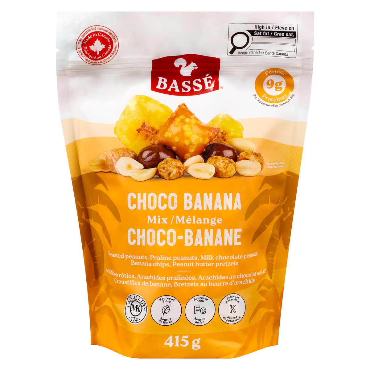 Basse Snack Mix Choco Banana