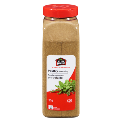Club House Poultry Seasoning Blends 375 g, $4.00/100g