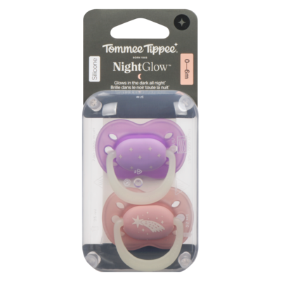 Sucettes night glow 0-6m