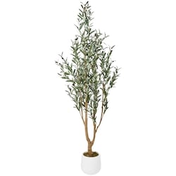 Life at Home Faux Olive Tree with Pot 1 ea, $150.00/1ea