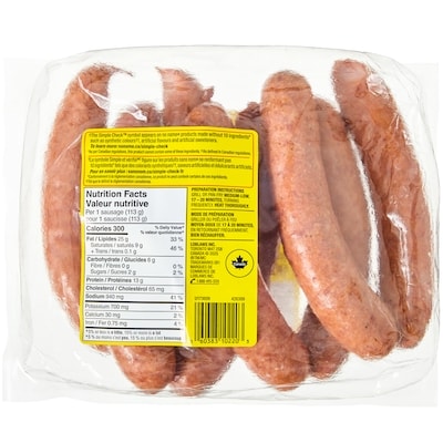 Spicy Smoked Pork Sausages