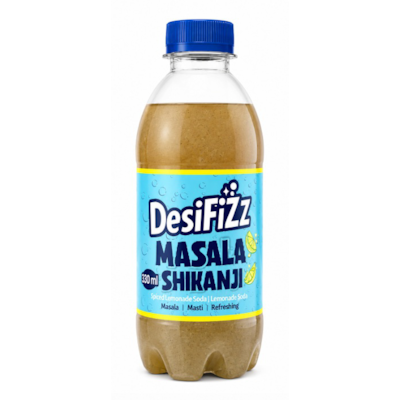 DesiFiZz Masala Shikanji 330 ml, $0.39/100ml