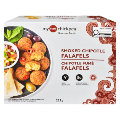 MY LITTLE CHICKPEA Smoked Chipotle Falafels 225 g, $4.00/100g