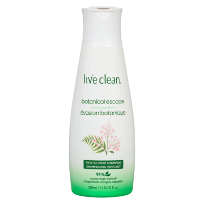 Live Clean Revitalizing Shampoo Botanical Escape 350 ml, $2.65/100ml