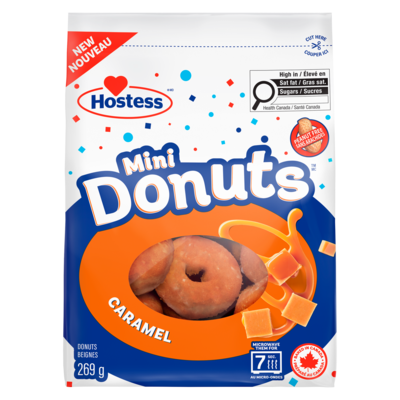Hostess Beignes caramel 269 g, 2,04 $/100g