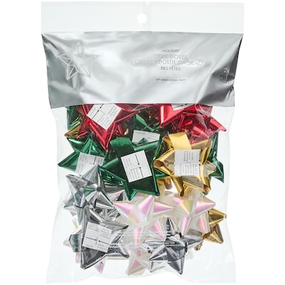 null Lot de 24 choux pour cadeaux des Fêtes 1 ea, 3,00 $/1ch