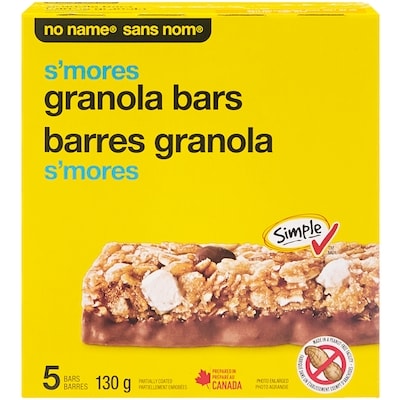 le Choix du Président Barres granola s’mores 130 g, 1,53 $/100g