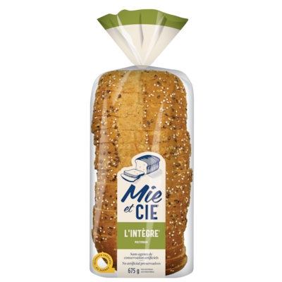 Mie et Cie L'Intègreᵐᶜ 675 g, 0,59 $/100g