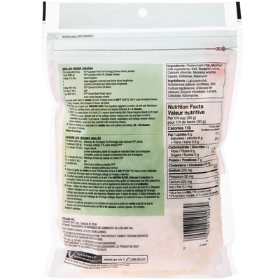 Lactose Free Tre Formaggi Shredded Cheese Blend