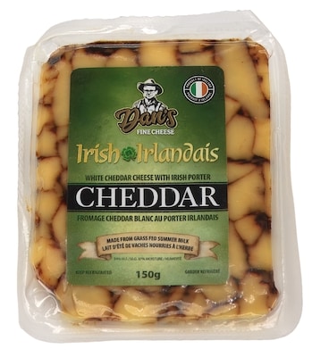 null White Cheddar Cheese, Irish Porter 150 g, $4.00/100g