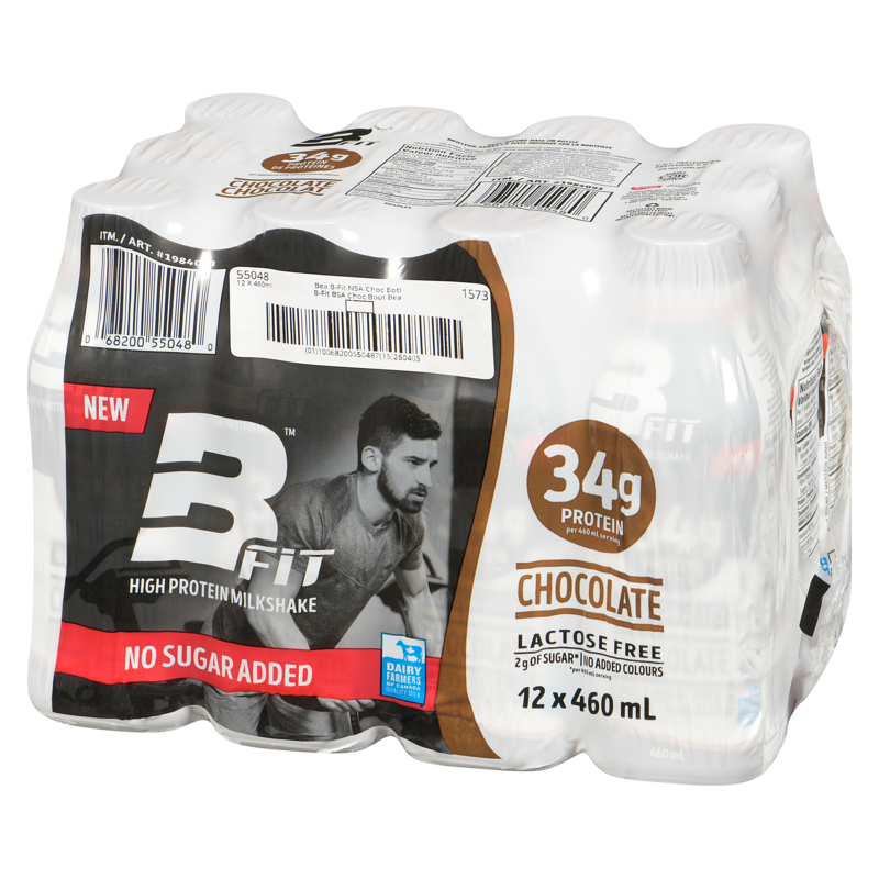 High Protein Milkshake Chocolate No Sugar Added