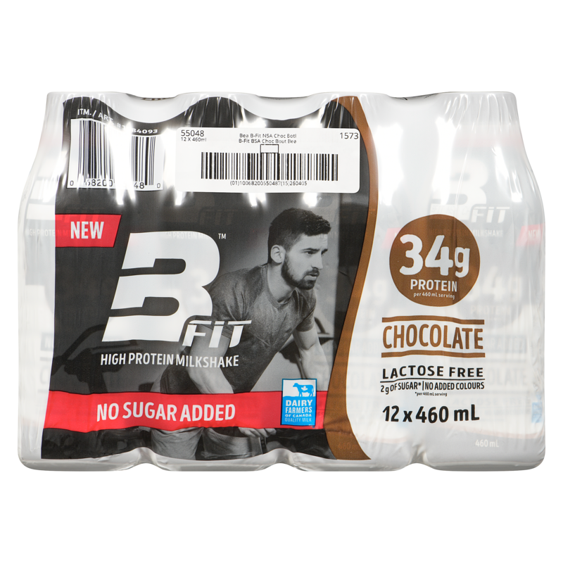 High Protein Milkshake Chocolate No Sugar Added