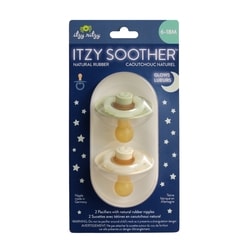 Itzy Ritzy Natural Rubber Pacifier, Glows in the Dark, 2 Pack 1 ea, $12.99/1ea